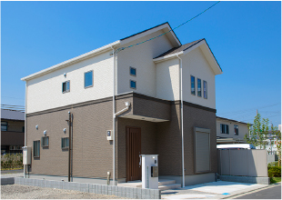 住宅建築現場